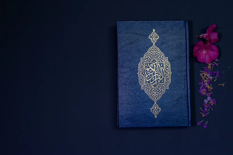 Quran with decorative cover