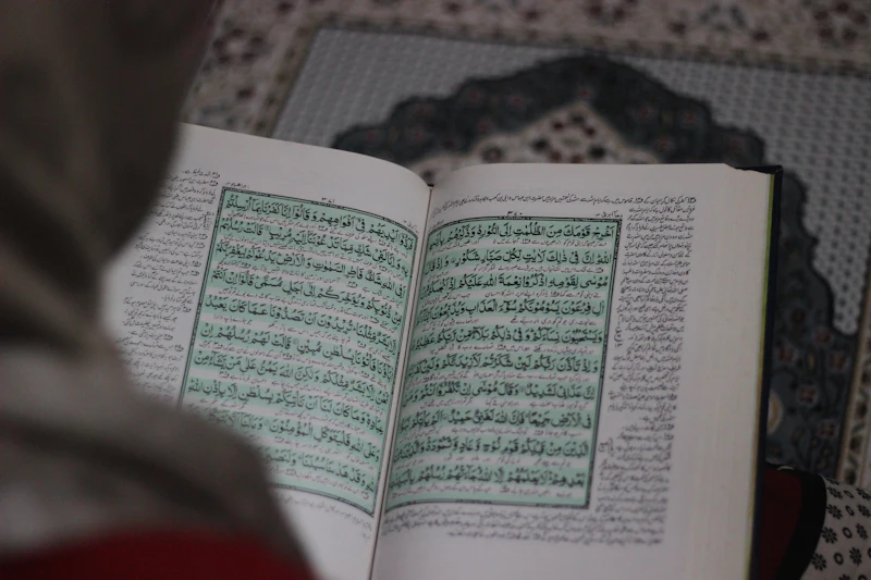 Open Quran with Arabic text